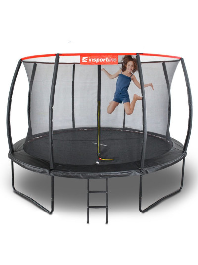 Батут с защитной сеткой inSPORTline Flea 430 см